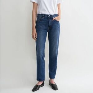 Toteme Loose Fit Denim Jeans Washed Blue | NWT | Size 25/32